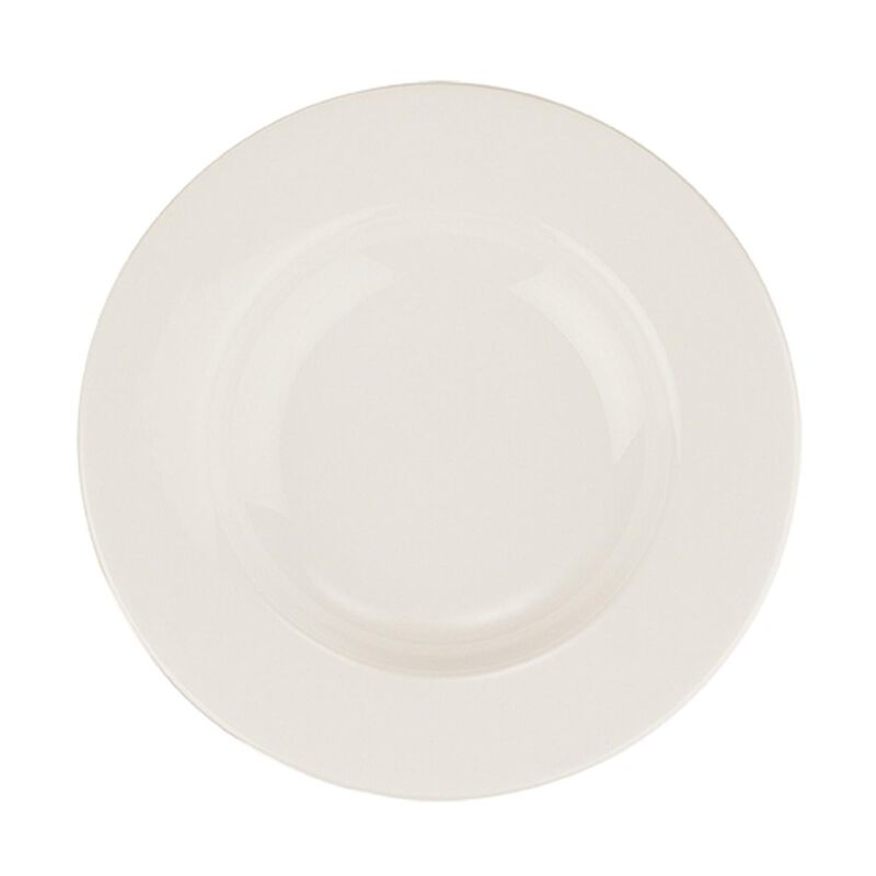 Banquet dia.9" h:1.5" 10 oz. Round Warm White Porcelain Bowl (Set of 4)