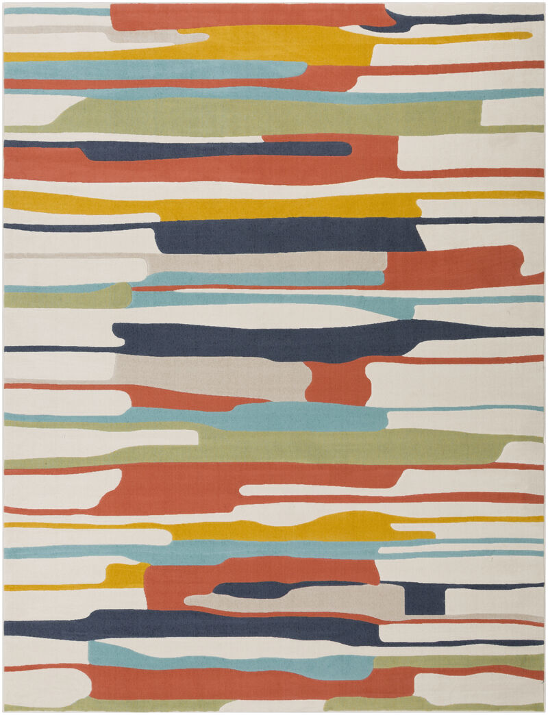 City CIT-2339 8'10' x 12'3' Orange Rug