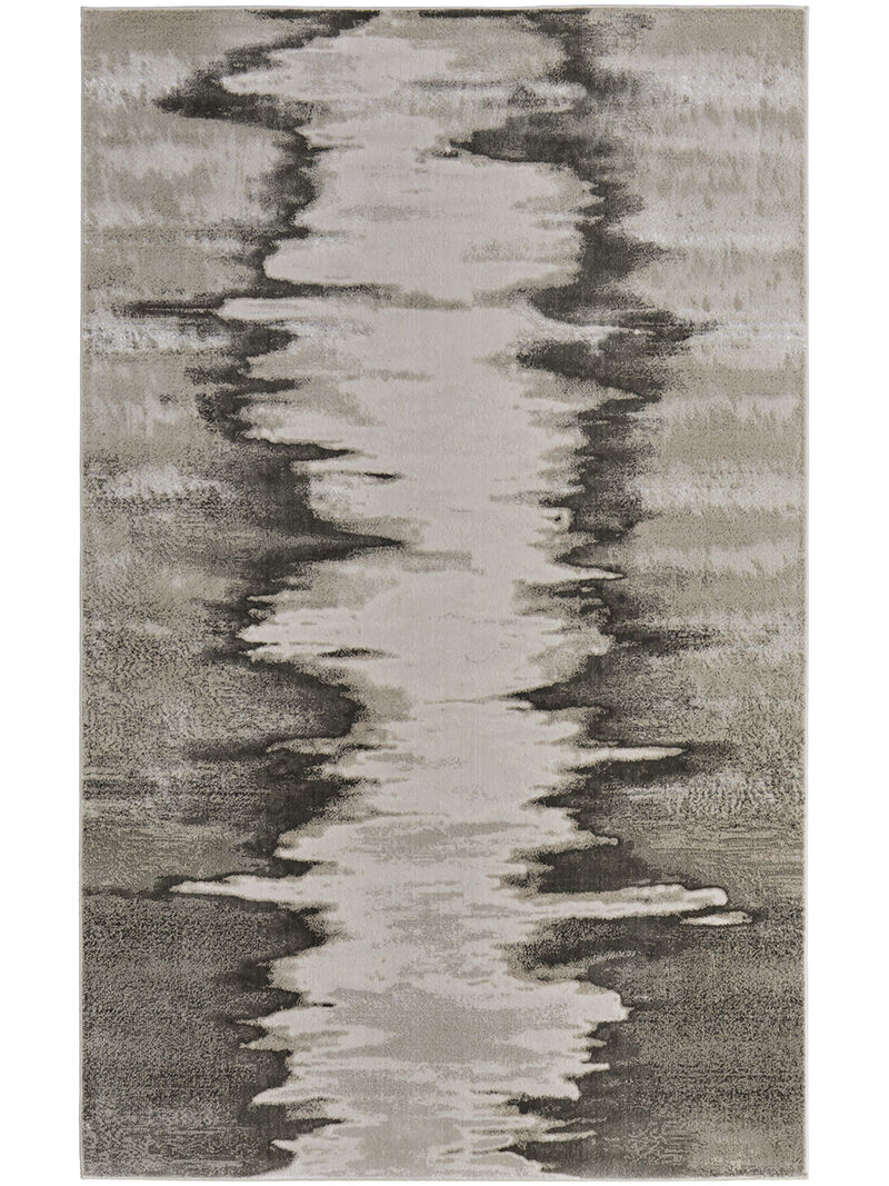 Micah 39LQF 8' x 10' Gray/Taupe/Ivory Rug