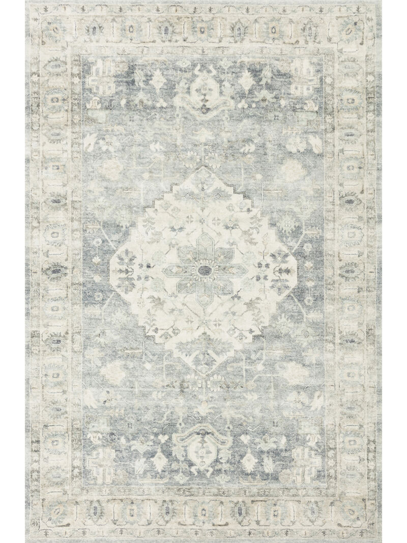 Rosette ROS07 Denim/Fog 7'6" x 9'6" Rug