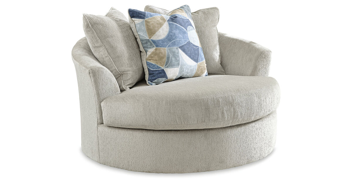 Maxon Place Oversized Swivel Accent Chair