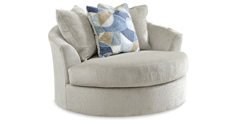Maxon Place Oversized Swivel Accent Chair