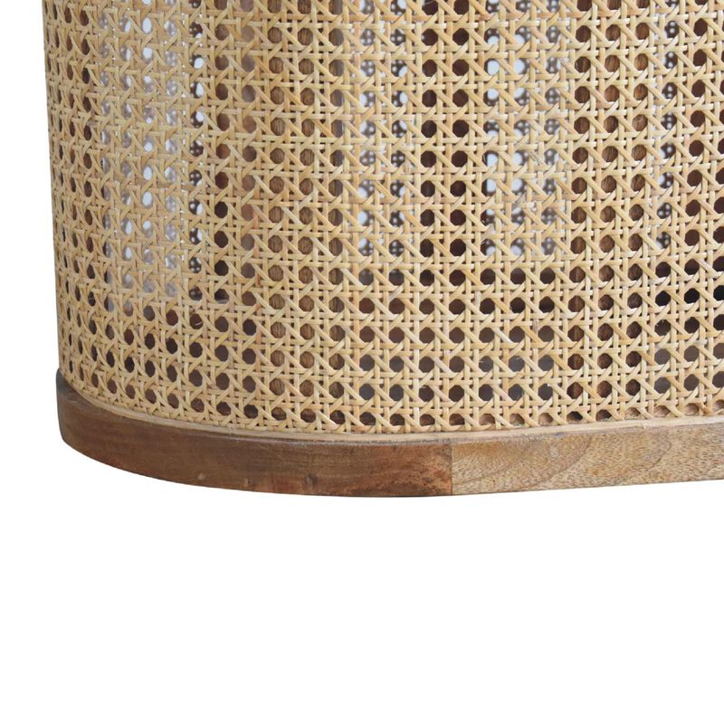 Larissa Lid-up  Solid Wood Storage Stool