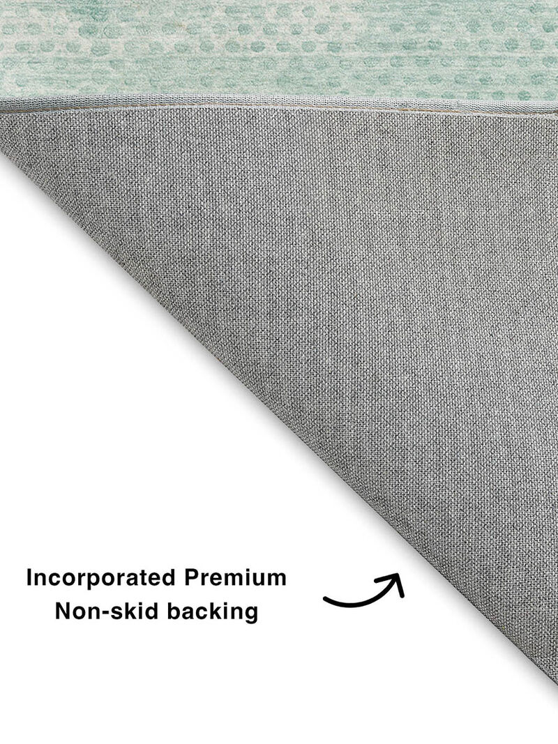Trevi TV4 Teal 3' x 5' Rug