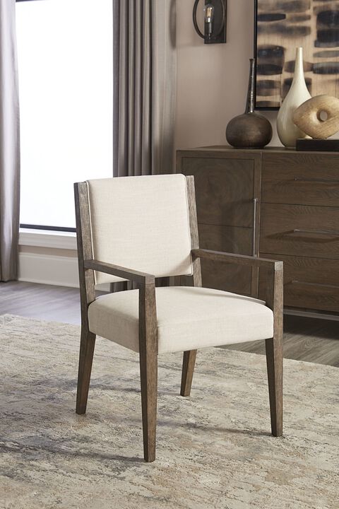 Oakland Upholstered Arm Chair