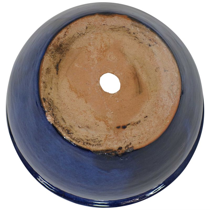 Sunnydaze Chalet Glazed Ceramic Planter - Set of 2