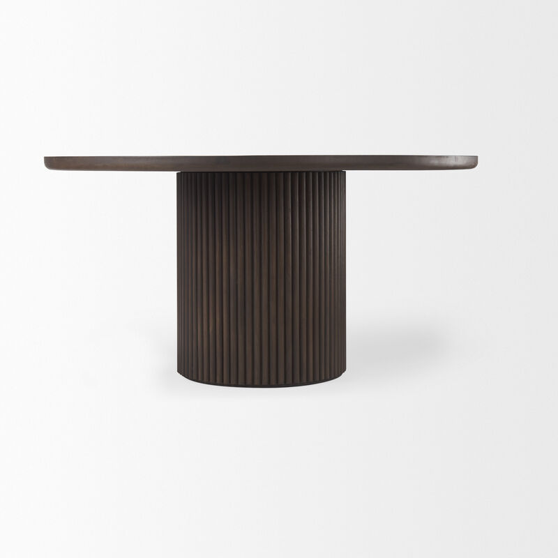 Terra Dark Brown Dining Table