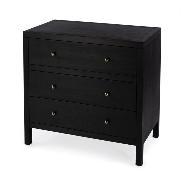 Butler Specialty Nora 3-Drawer Chest, Coffee