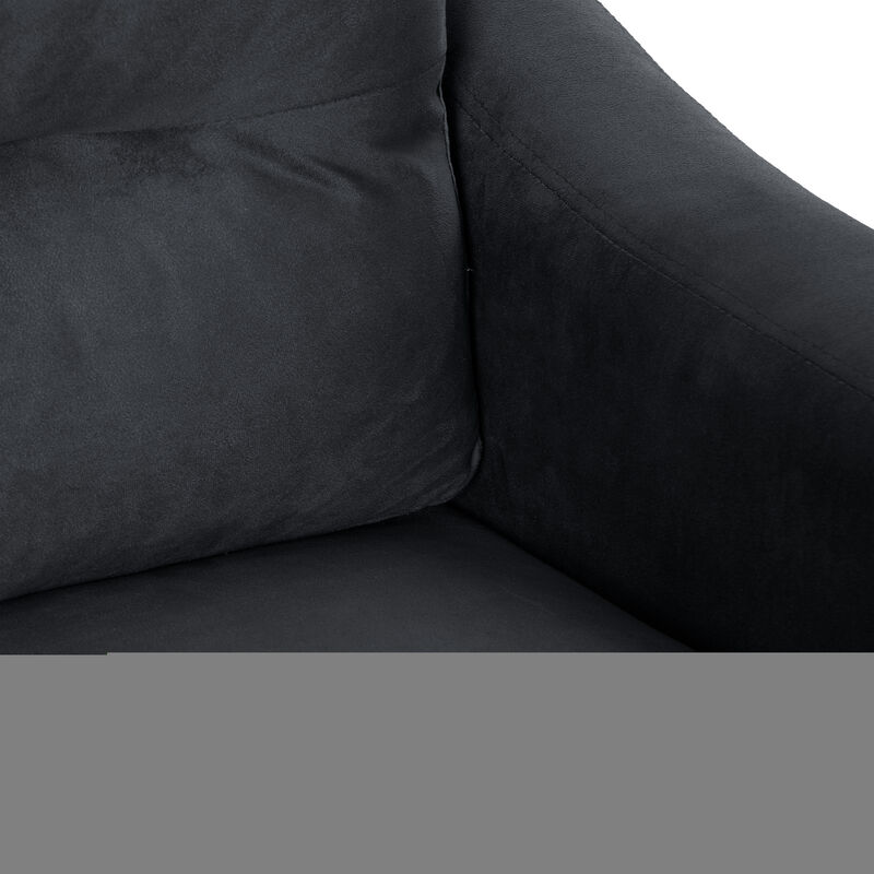 Merax Modern Velvet Chair Sofa Set