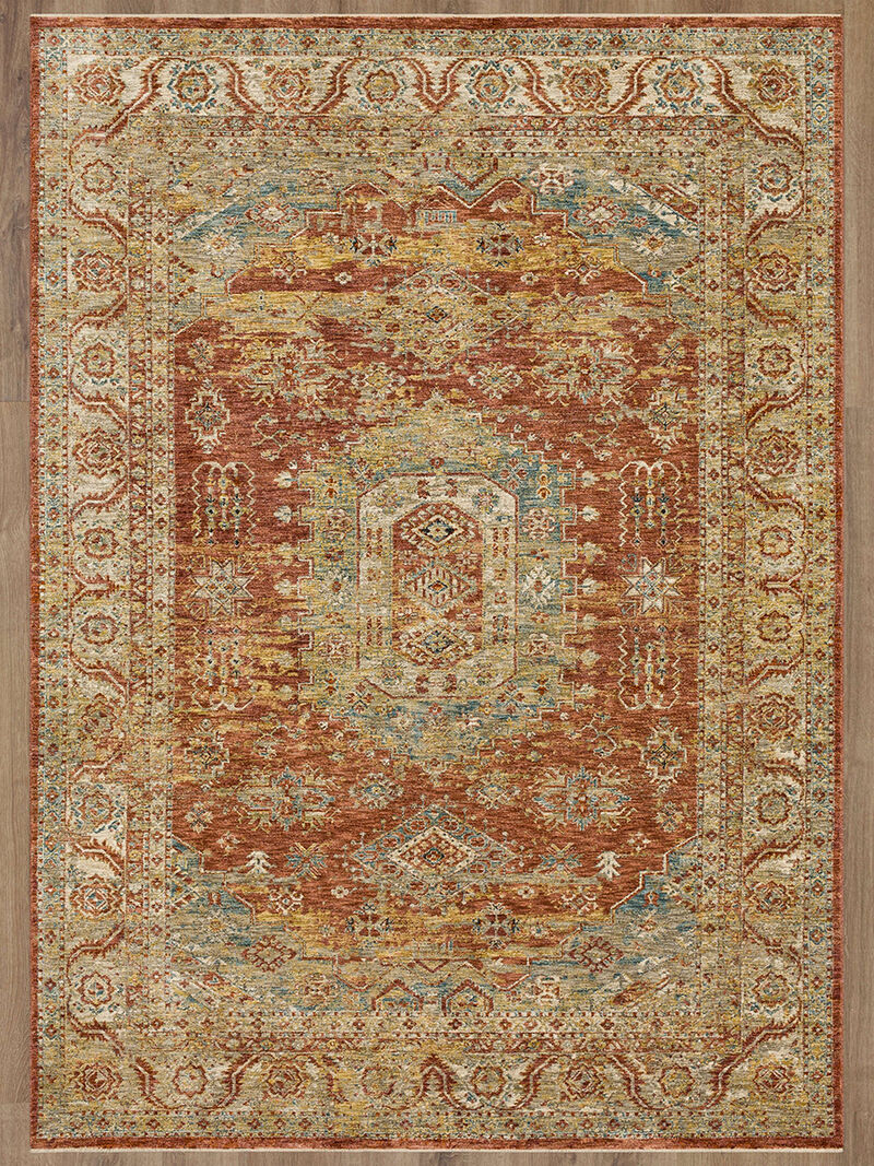 Marash Palu Rust 7' 10" X 10' 3" Rug