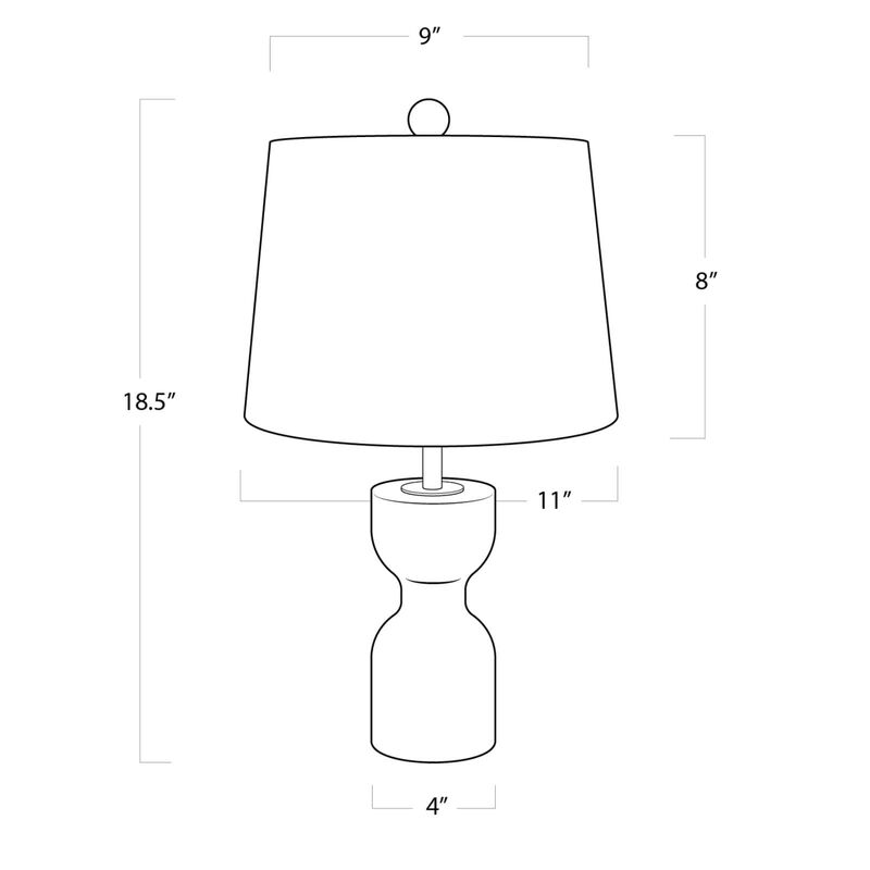 Joan Crystal Table Lamp Small