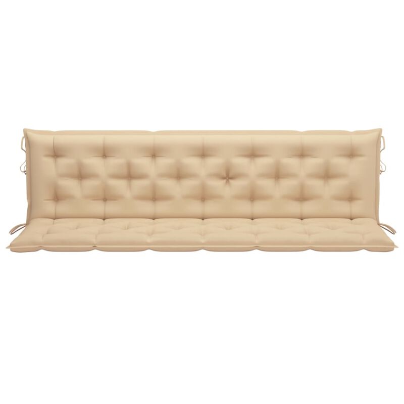 vidaXL Cushion for Swing Chair Beige 78.7" Fabric