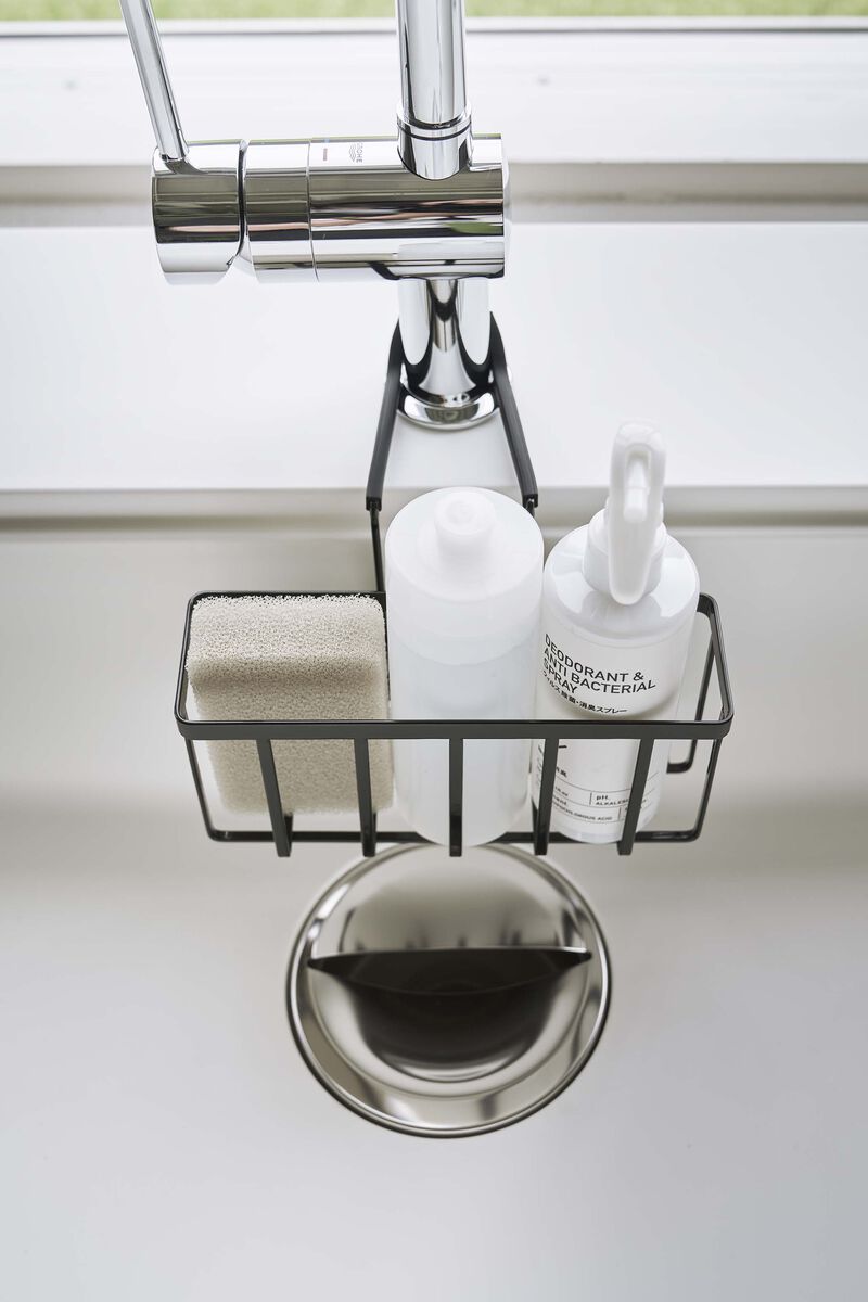 Faucet-Hanging Sponge Caddy
