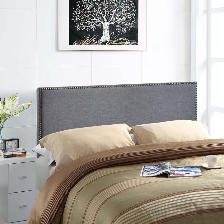 Modway - Region Nailhead Queen Upholstered Headboard
