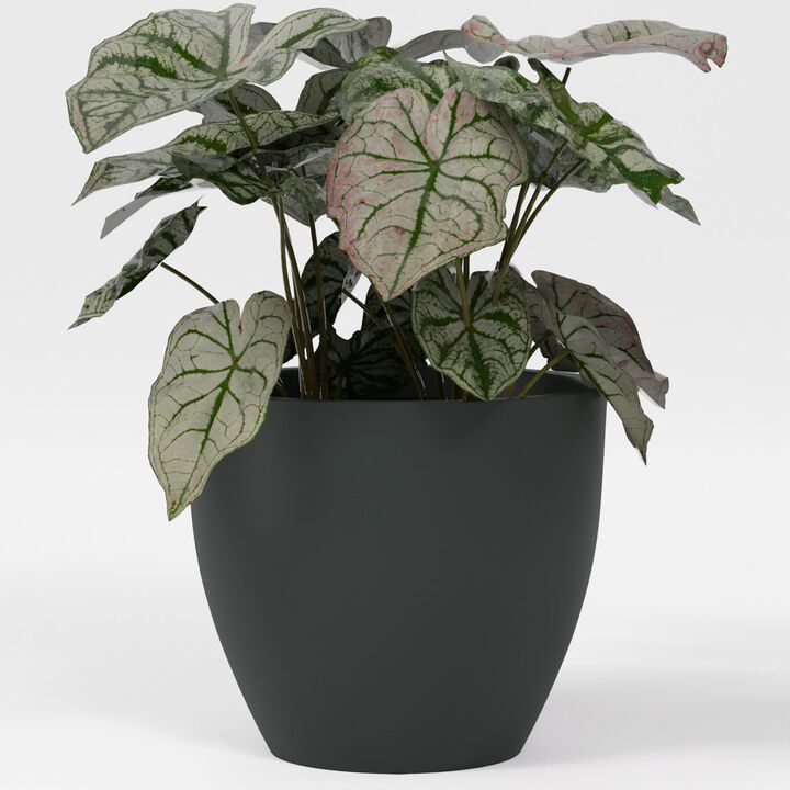 Greenline Fiberglass Lucy Medium Indoor/Outdoor Round Planter - 15 in x 15 in x 13 in