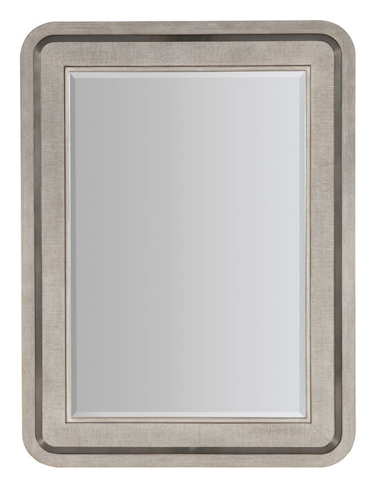 Modern Mood Raffia Landscape Mirror
