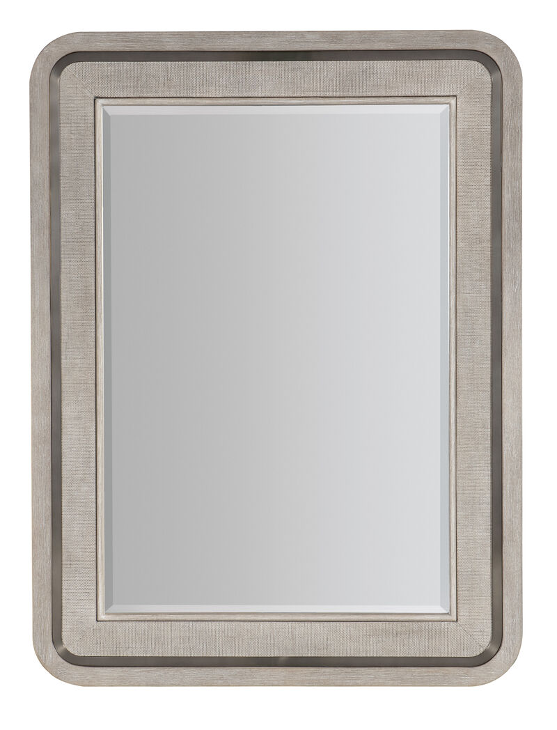 Modern Mood Raffia Landscape Mirror