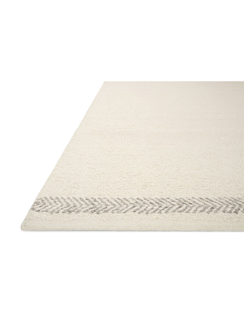 Reyla RLA01 Ivory/Silver 7'9" x 9'9" Rug