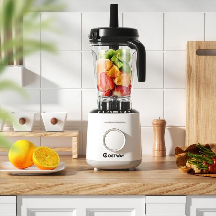 Costway  1500W Countertop Smoothies Blender with 10 Speed and 6 Pre-Setting Programs