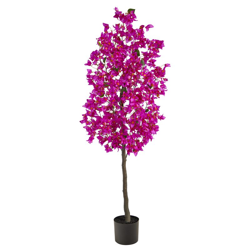 Hivvago 5 Feet Bougainvillea Artificial Tree
