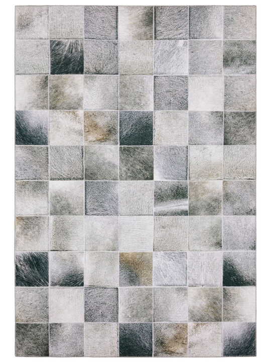 Myers Park 7'8" x 10' Grey Rug