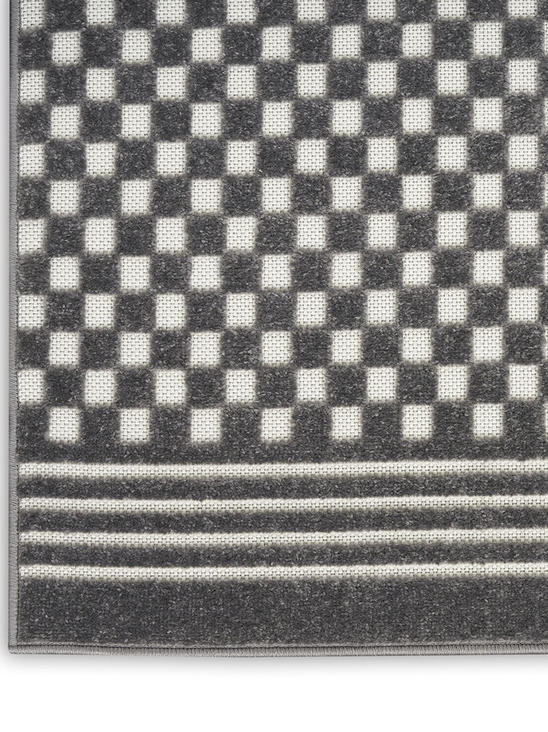 Care Free CAF02 Gray 7'10" x 9'10" Rug
