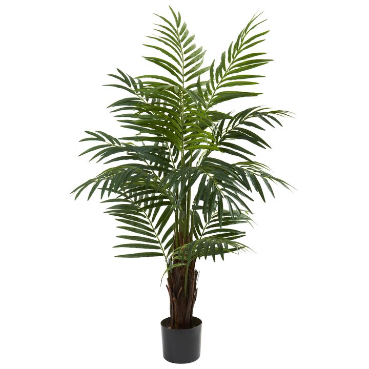 Hivvago 4 Feet Areca Palm Tree