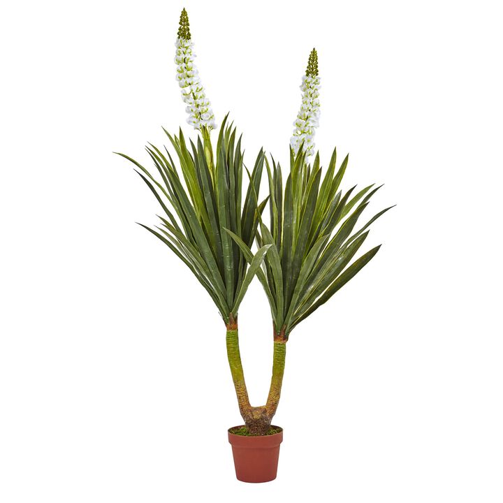 Hivvago 57" Flowering Yucca Plant