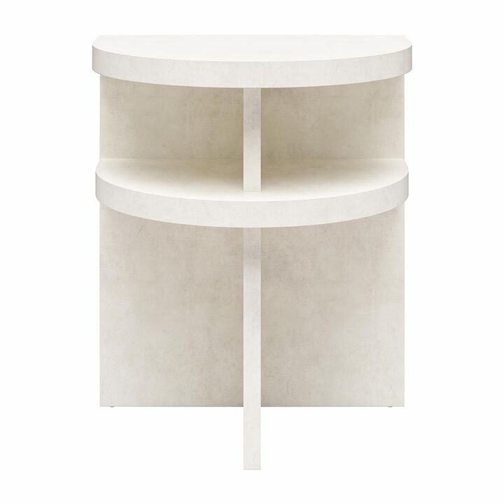 Daytona Modern Semicircle End Tables