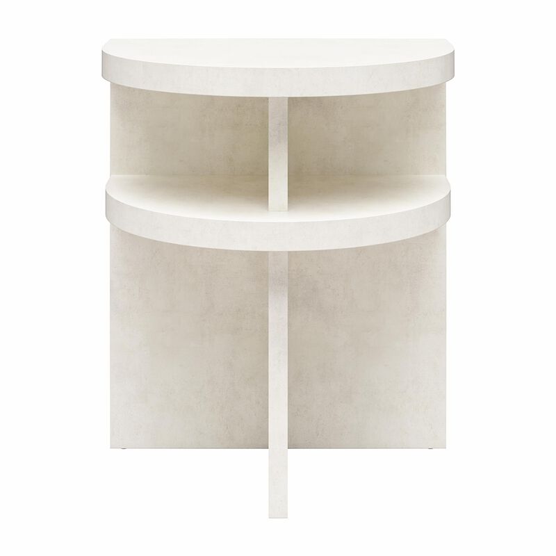 Daytona Modern Semicircle End Tables