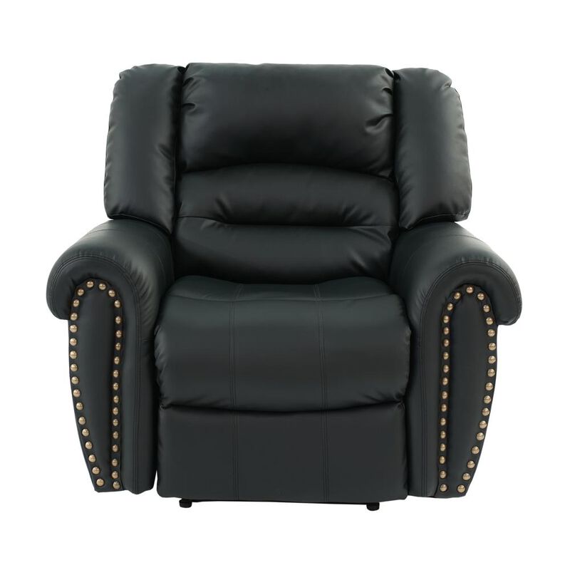 Poundex Power Recliner-Black