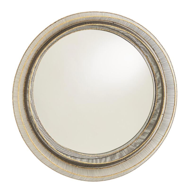 Wire Ribbon Mirror