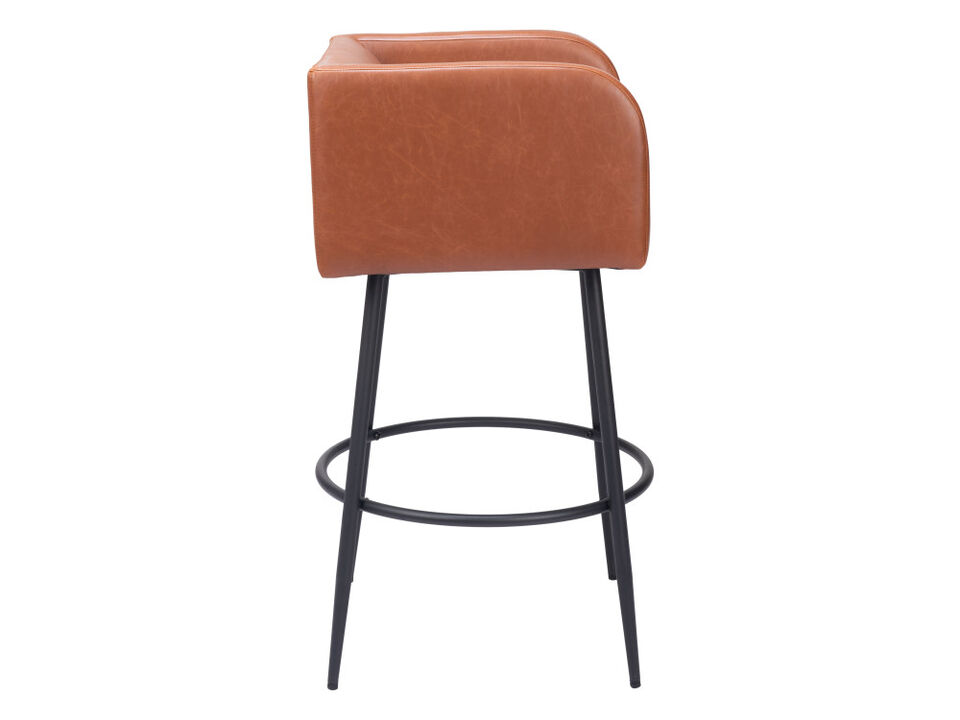 Horbat Barstool (Set of 2) Brown