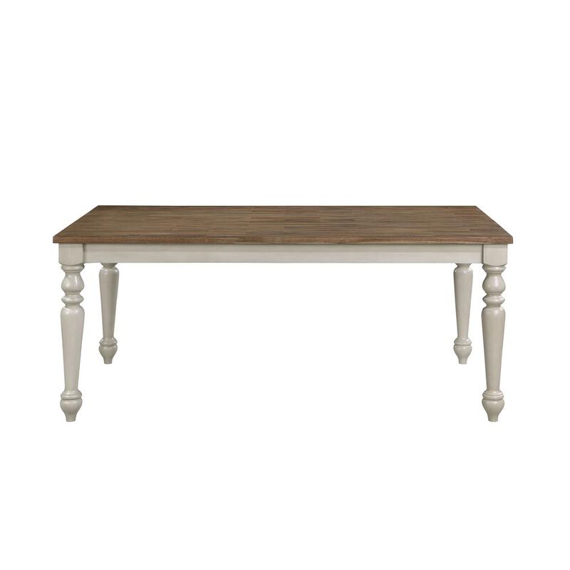 New Classic Furniture Jennifer Dining Table + 4 Chairs + 1 Bench