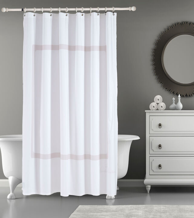 Brooks Brothers Contrast Frame Shower Curtain