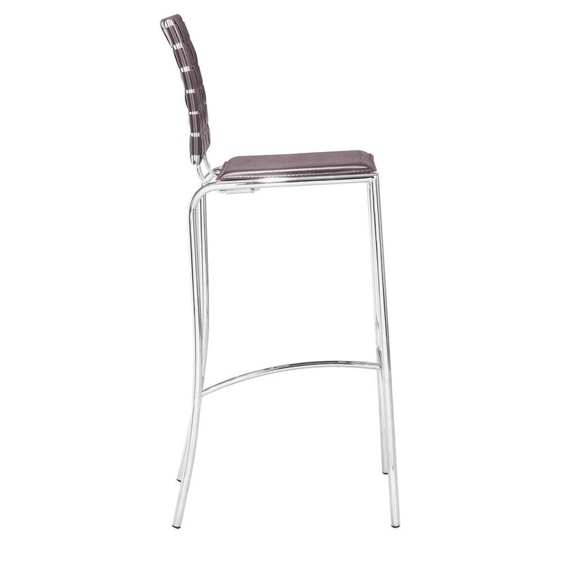 Belen Kox Cross Barstool Espresso