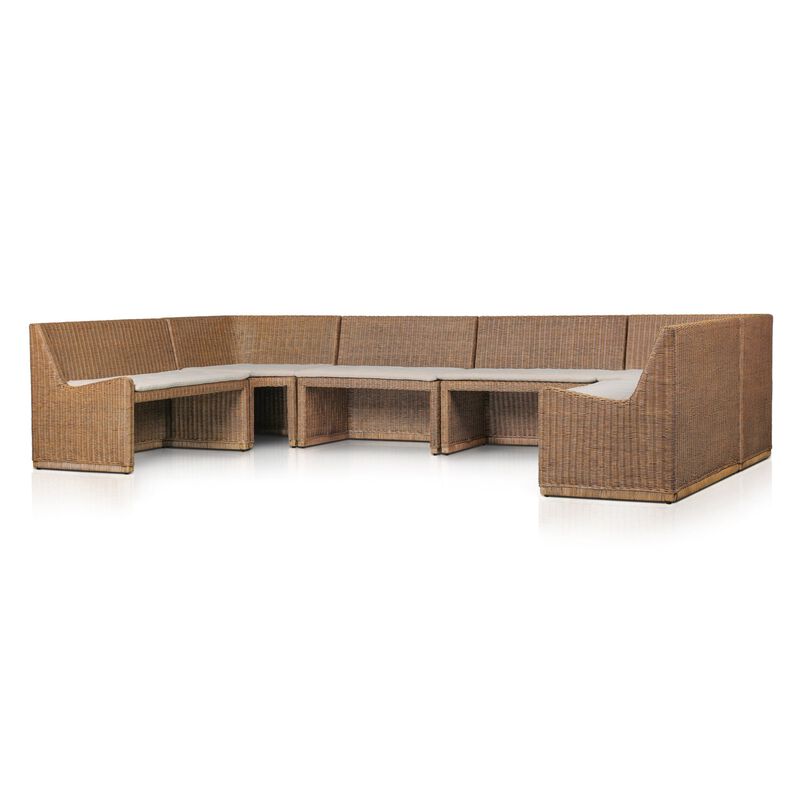 Senna 145" U-Shaped Dining Banquette