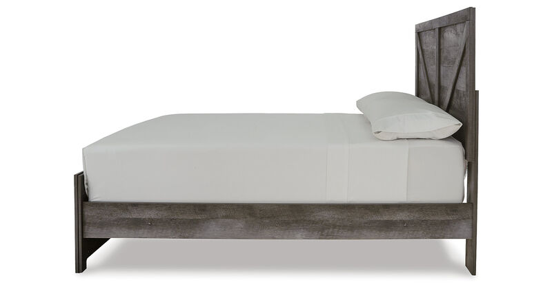 Full Crossbuck Panel Bed