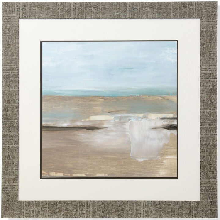 FRAMED PRINT UNDER GLASS
