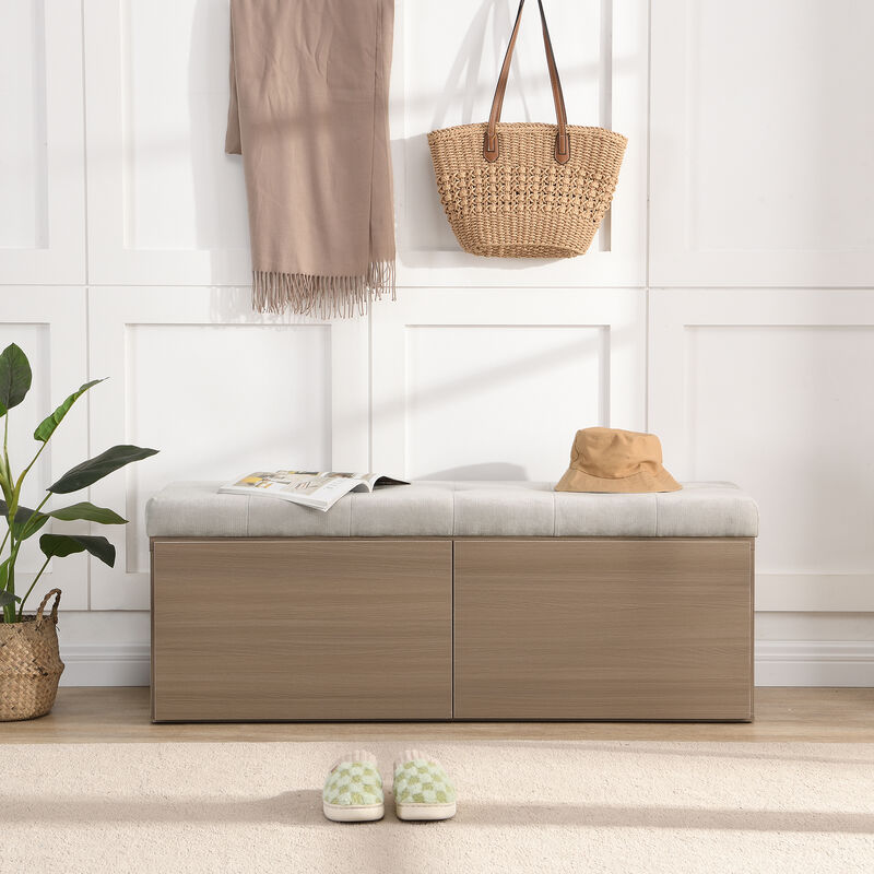 Merax Shoe Storage Bench Entryway Shoe Cabinet