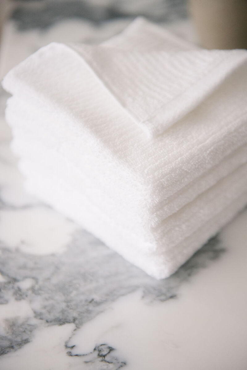 Ribbed Terry Washcloths
