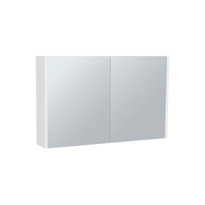 Cantwell Medicine Cabinet 19.70" H, with 2 Doors, 3 Shelves, 2 Mirrors, White