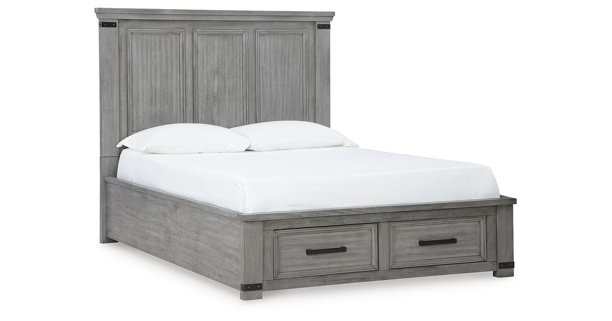 Russelyn Queen Storage Bed