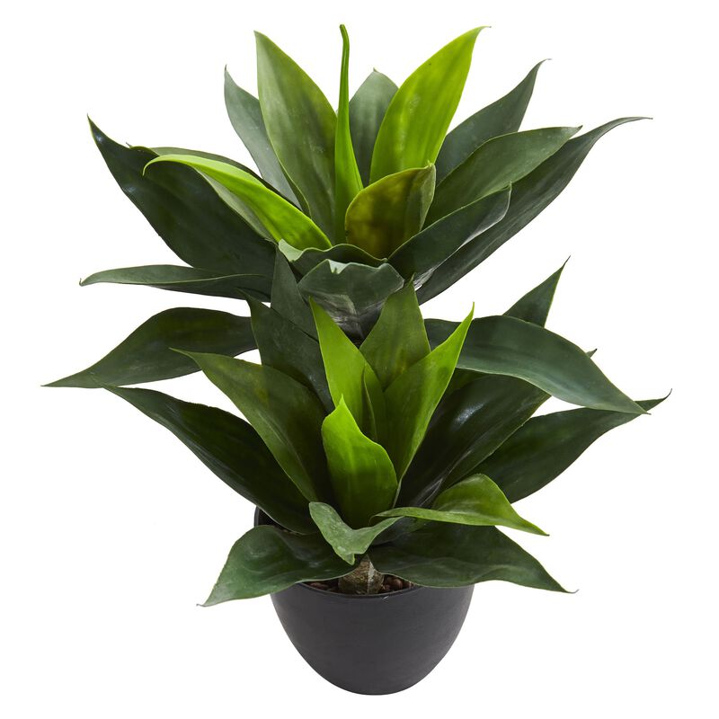 Hivvago 21" Agave Artificial Plant