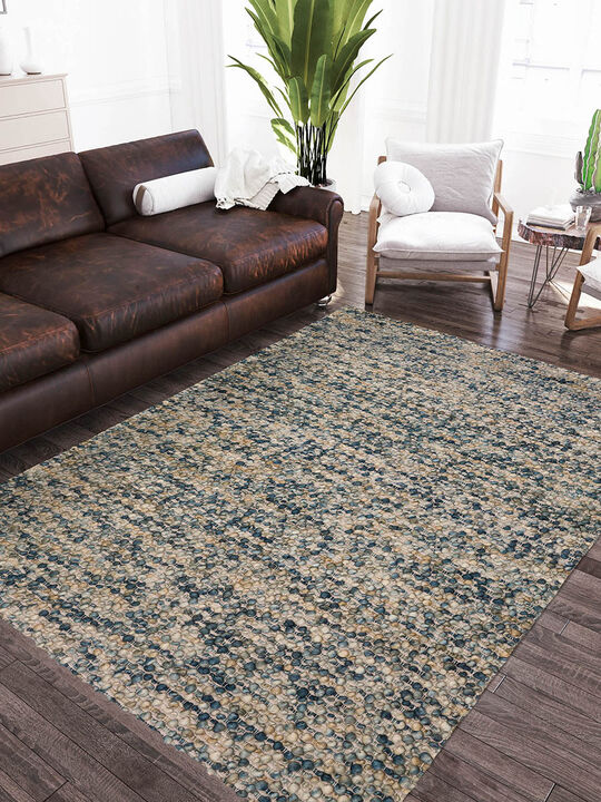 Hanu HU1 Navy 8' x 10' Rug