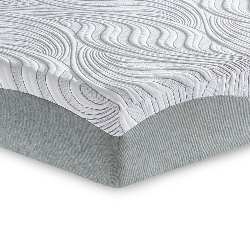 Meny California King Mattress, Memory Foam, Body Support 10 Inch - Benzara