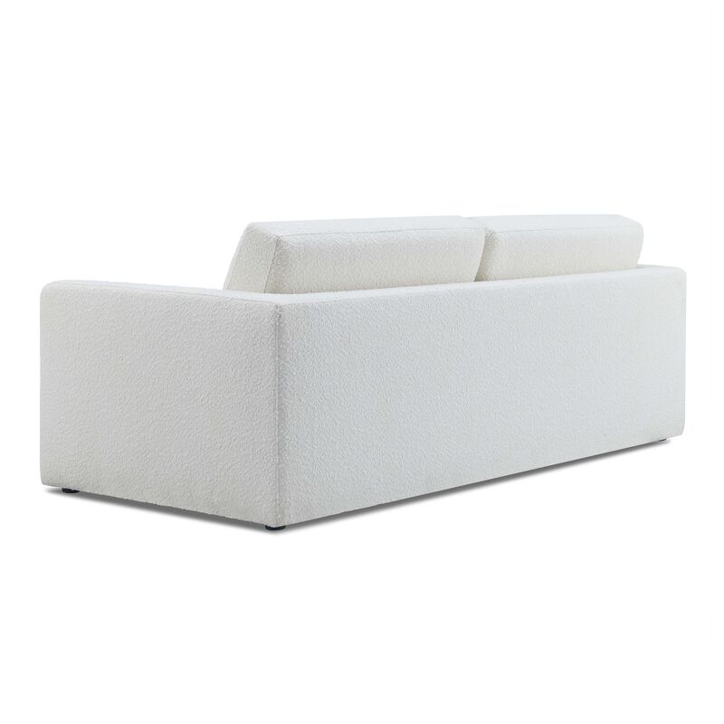 Ryan Cream Upcycled Linen Sofa Bed