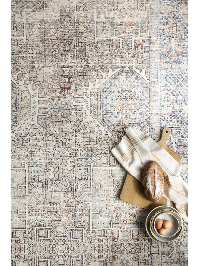 Jules JUL07 Natural/Ocean 3'6" x 5'6" Rug by Chris Loves Julia × Loloi
