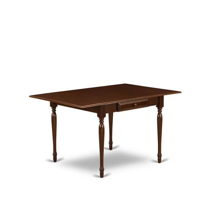 East West Furniture Dining Table Mahogany, MZT-MAH-T
