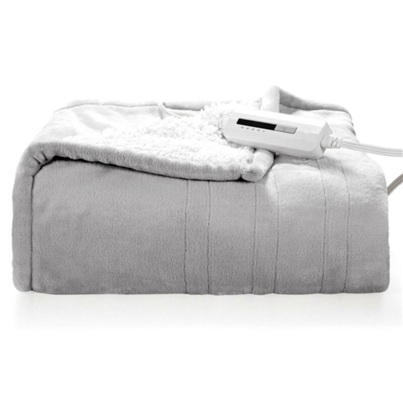 Hivvago Heated Electric Sherpa Throw Blanket